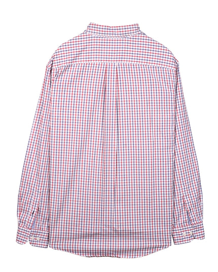 Tommy Hilfiger 80’s 2 Ply Fabric Button Down Plaid Shirt - XL