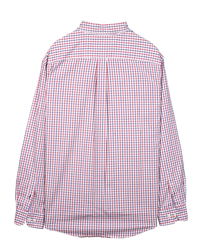 Tommy Hilfiger 80’s 2 Ply Fabric Button Down Plaid Shirt - XL