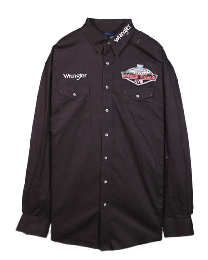 Wrangler Whiskey Rodeo Western Snap Shirt - XL