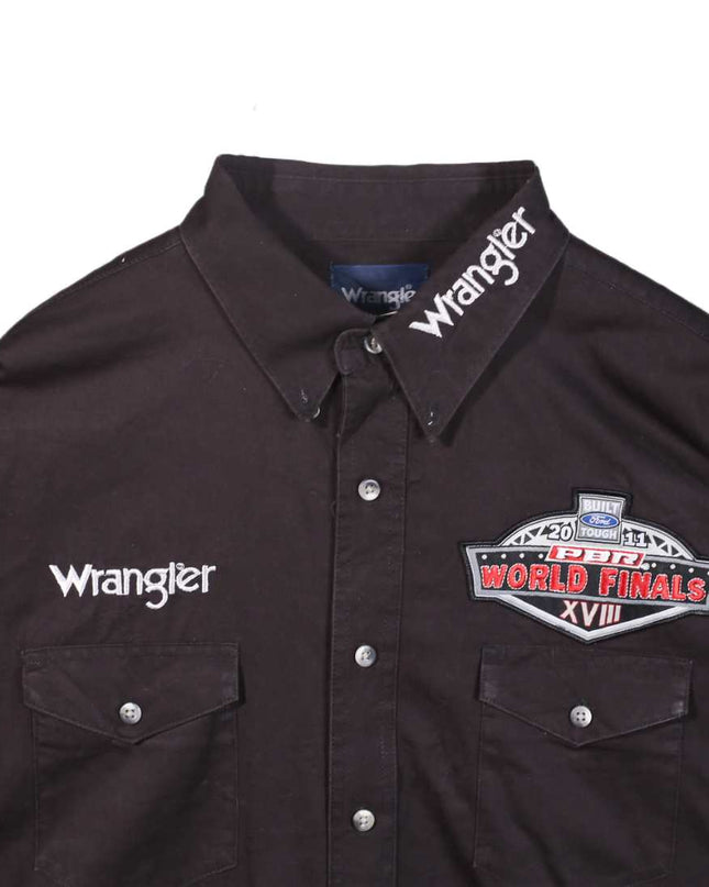 Wrangler Whiskey Rodeo Western Snap Shirt - XL