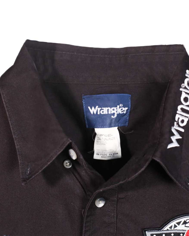 Wrangler Whiskey Rodeo Western Snap Shirt - XL