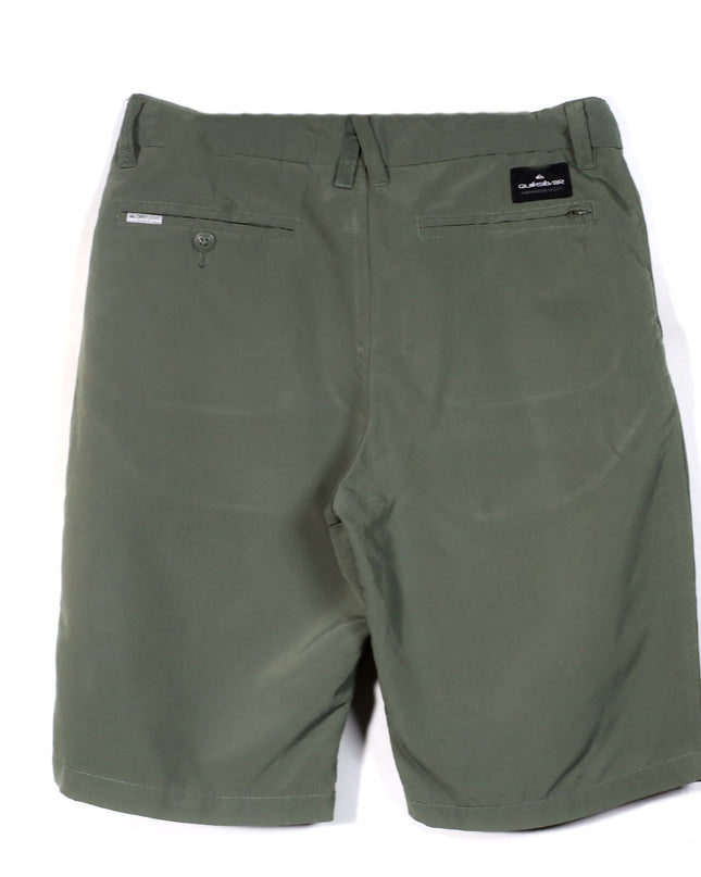 Quiksilver Green Flat Front Chino Short - XS | Waist: 19"