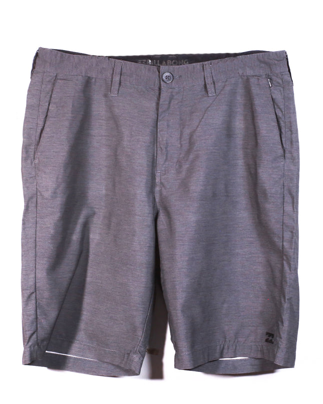 Billabong Submersibles Gray Amphibian Hybrid Shorts - XS | Waist: 21"