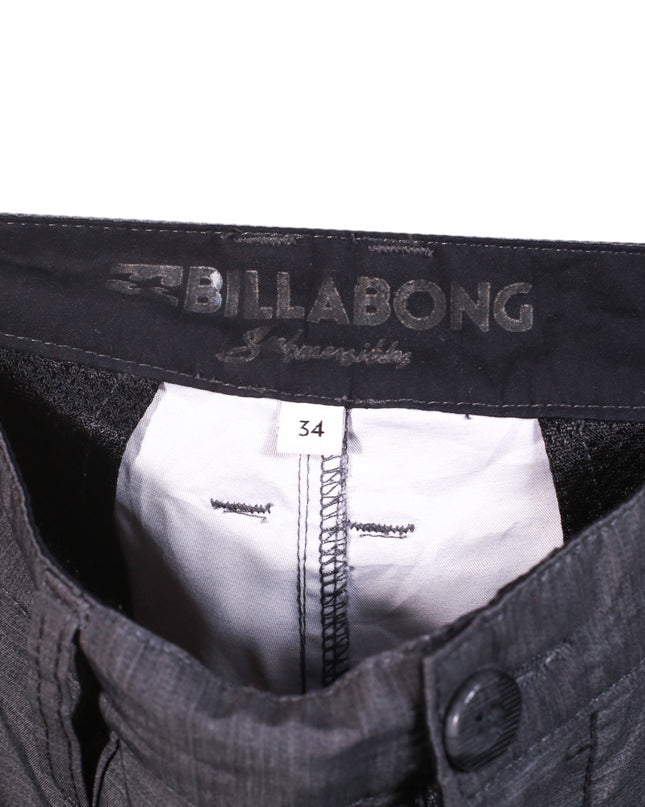 Billabong Submersibles Gray Amphibian Hybrid Shorts - XS | Waist: 21"