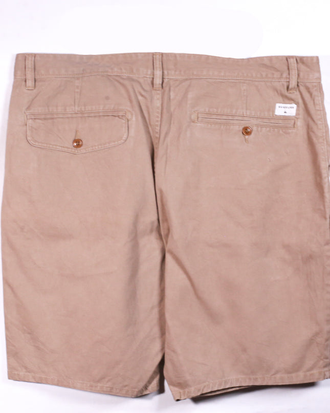 Quiksilver Straight Fit Khaki Casual Shorts - XL | Waist: 40"