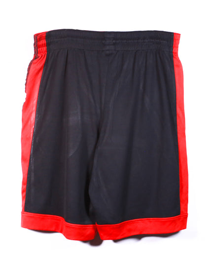Adidas Black & Red Basketball Performance Shorts - XL | Waist: 34"