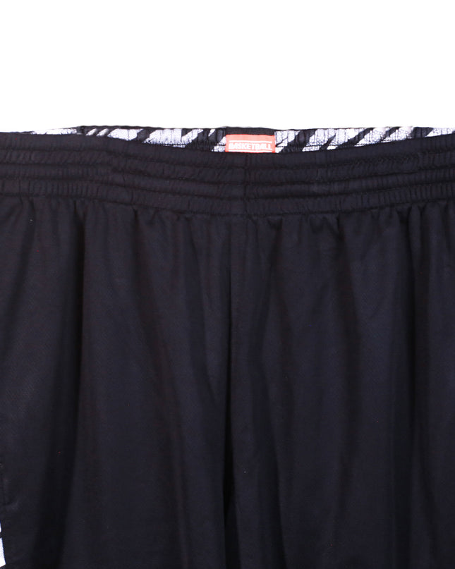 Adidas ClimaLite Black with Graphic Trim Basketball Shorts - M | Waist: 30"