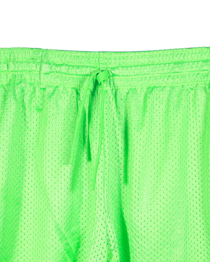 Nike Dri-FIT Neon Green Mesh Training Shorts - S | Waist: 28"