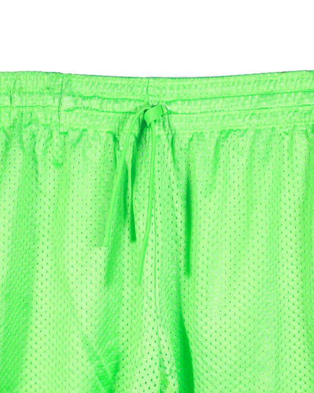 Nike Dri-FIT Neon Green Mesh Training Shorts - S | Waist: 28"