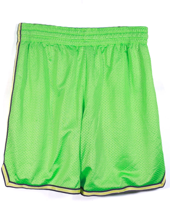 Nike Dri-FIT Neon Green Mesh Training Shorts - S | Waist: 28"