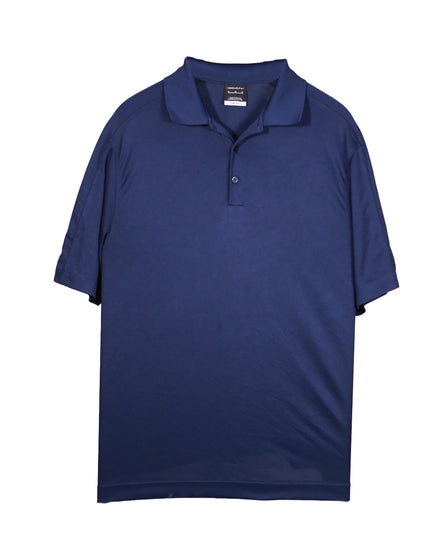 Nike Golf Dri-FIT Navy Blue Performance Polo Shirt - L