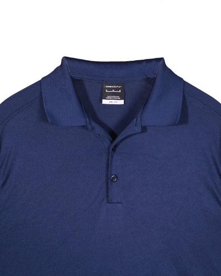 Nike Golf Dri-FIT Navy Blue Performance Polo Shirt - L