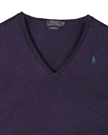 Ralph Lauren Long Sleeve Pima V-Neck Cotton Sweater