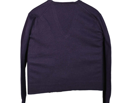 Ralph Lauren Long Sleeve Pima V-Neck Cotton Sweater