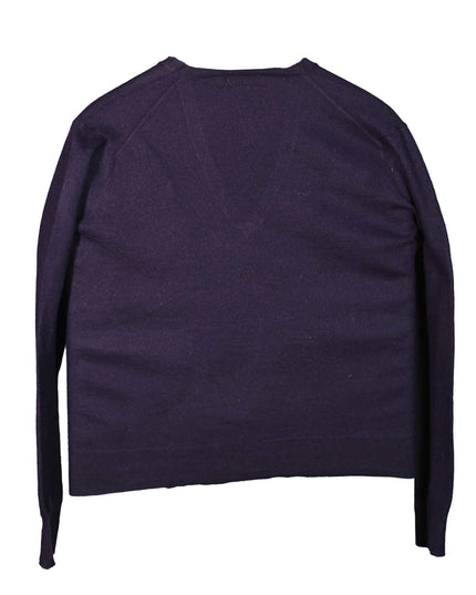 Ralph Lauren Long Sleeve Pima V-Neck Cotton Sweater