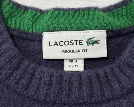 Lacoste Regular Fit Crewneck Knit Sweater