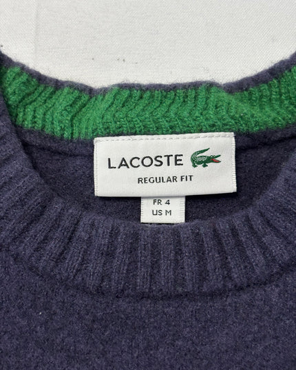 Lacoste Regular Fit Crewneck Knit Sweater