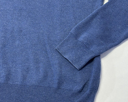 Ralph Lauren Pima Cotton Quarter-Zip Sweater