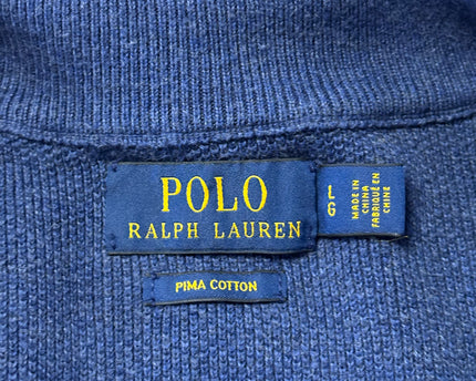 Ralph Lauren Pima Cotton Quarter-Zip Sweater