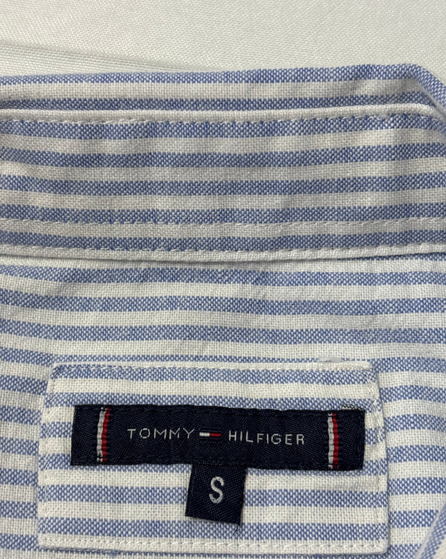 Tommy Hilfiger Blue Striped Long Sleeve Shirt