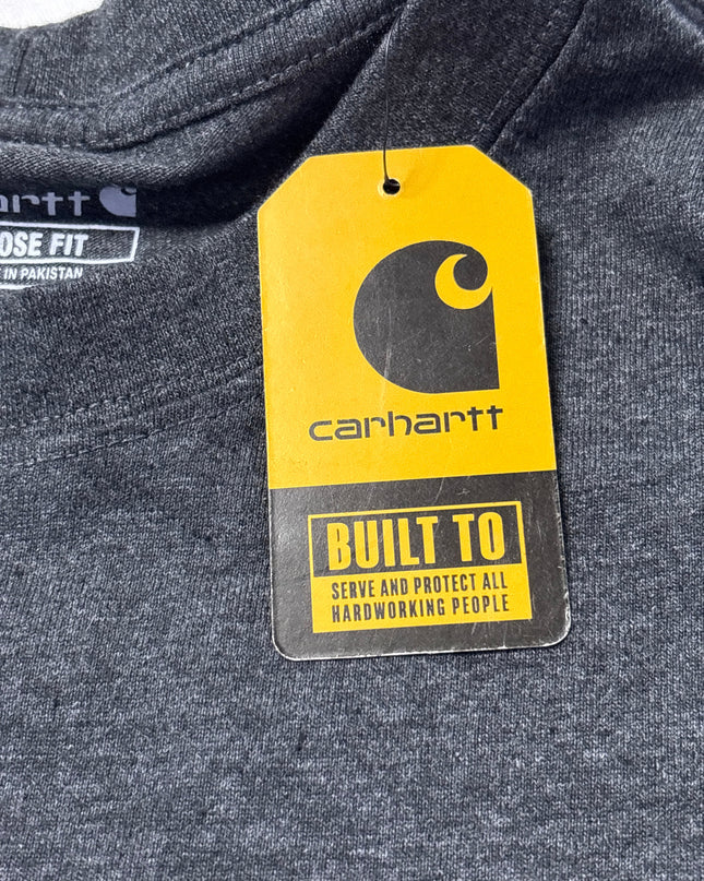 Carhartt Charcoal Logo Loose Fit T-Shirt | NWT