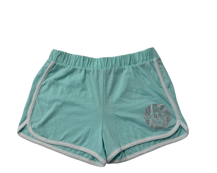 Juicy Couture Mint Green Embellished Shorts W/Tags