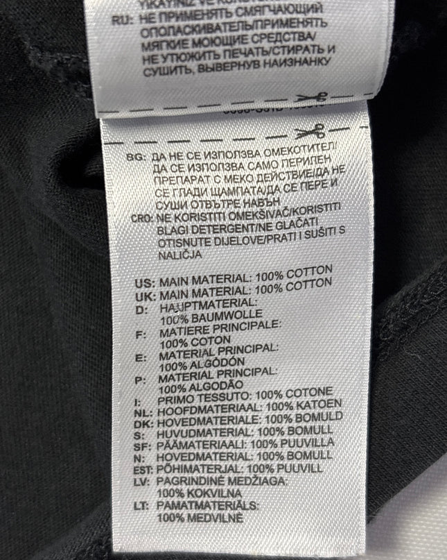Adidas Black Trefoil Graphic T-Shirt