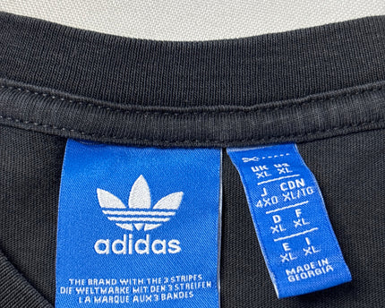 Adidas Black Trefoil Graphic T-Shirt