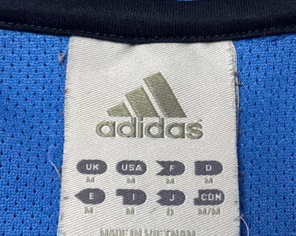 Adidas Blue Three Stripes Sports T-Shirt