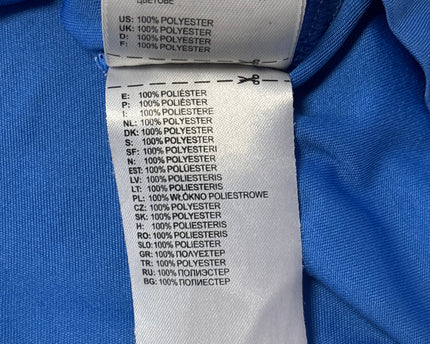 Adidas Blue Three Stripes Sports T-Shirt