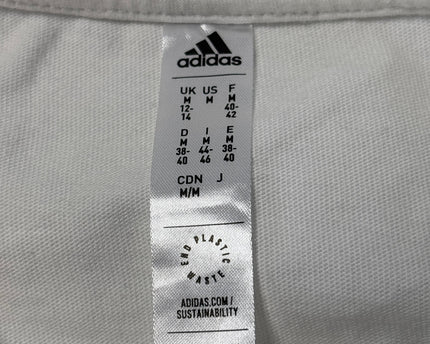 Adidas White Logo T-Shirt