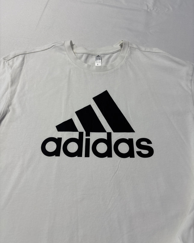 Adidas White Logo T-Shirt