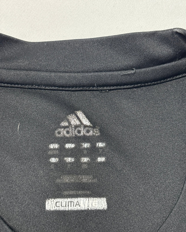 Adidas Black Three Stripes Sports T-Shirt