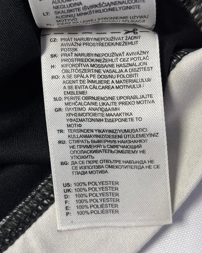 Adidas Black Three Stripes Sports T-Shirt