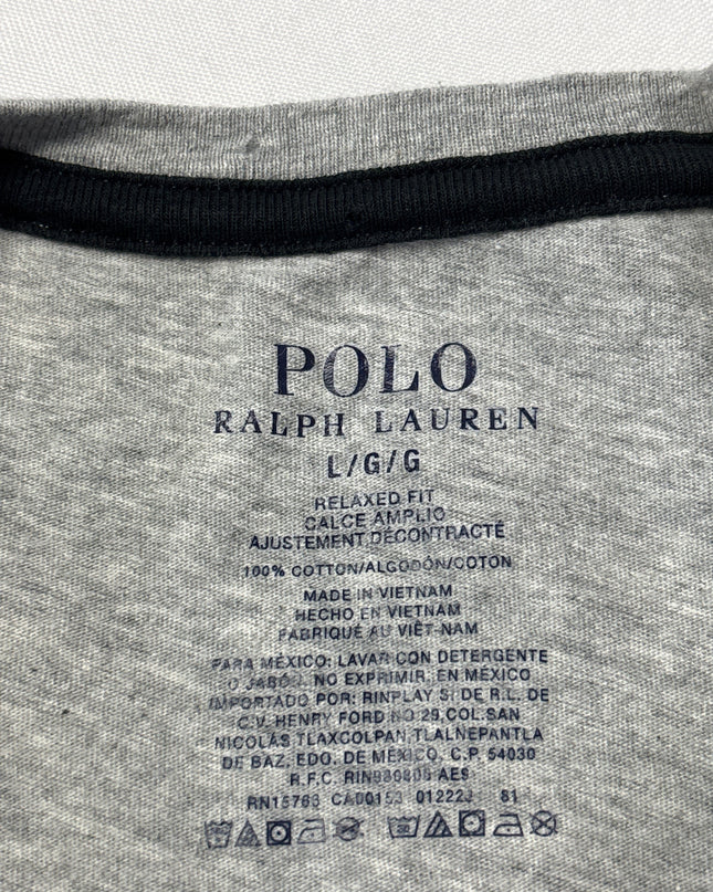 Polo Ralph Lauren Grey Polo Player T-Shirt
