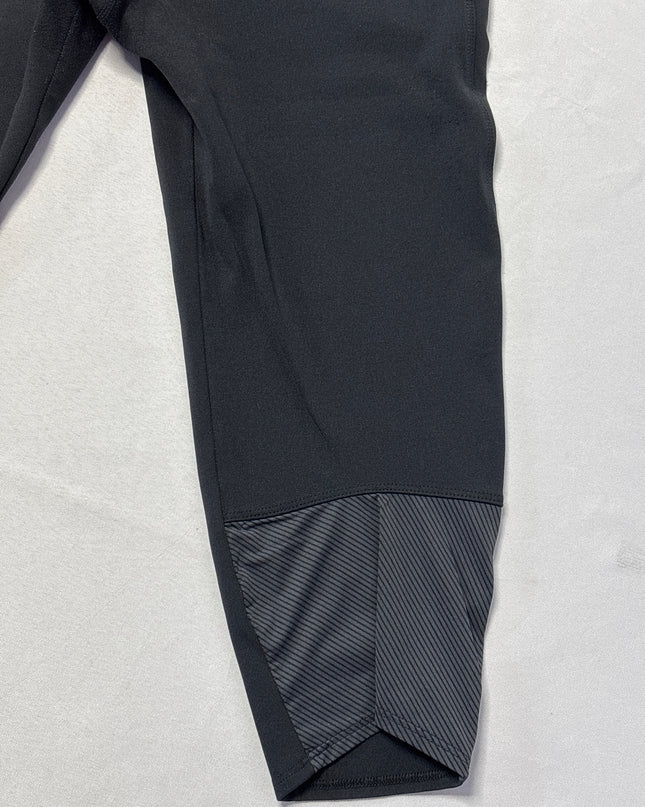 Adidas Black Graphic Panel Cropped Leggings