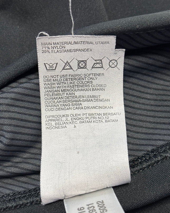 Adidas Black Graphic Panel Cropped Leggings