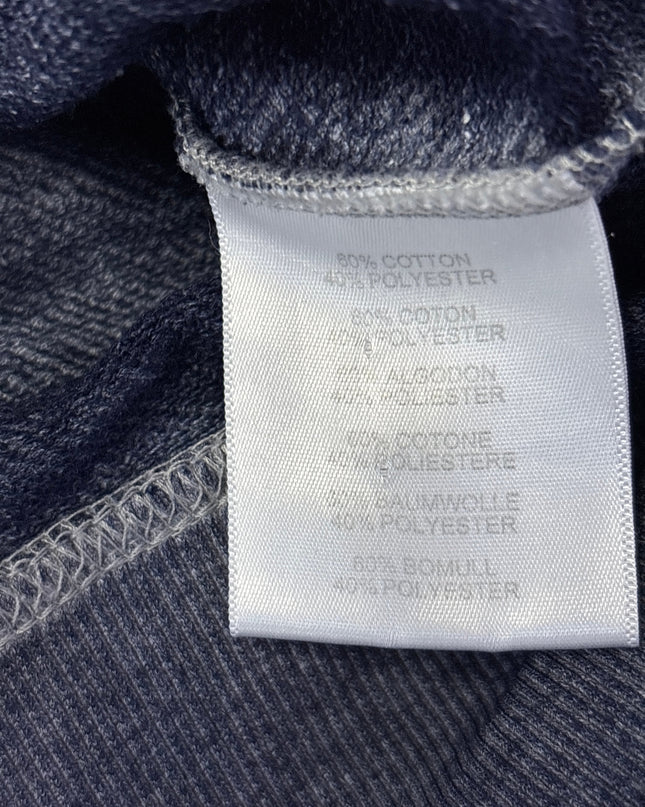 Bauer Navy Burnout Zip-Up Hoodie