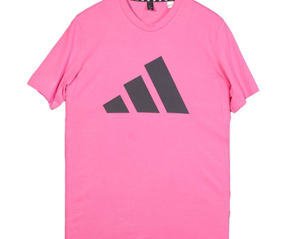 Adidas Train Essentials Feelready Logo Training Pink T Shirt