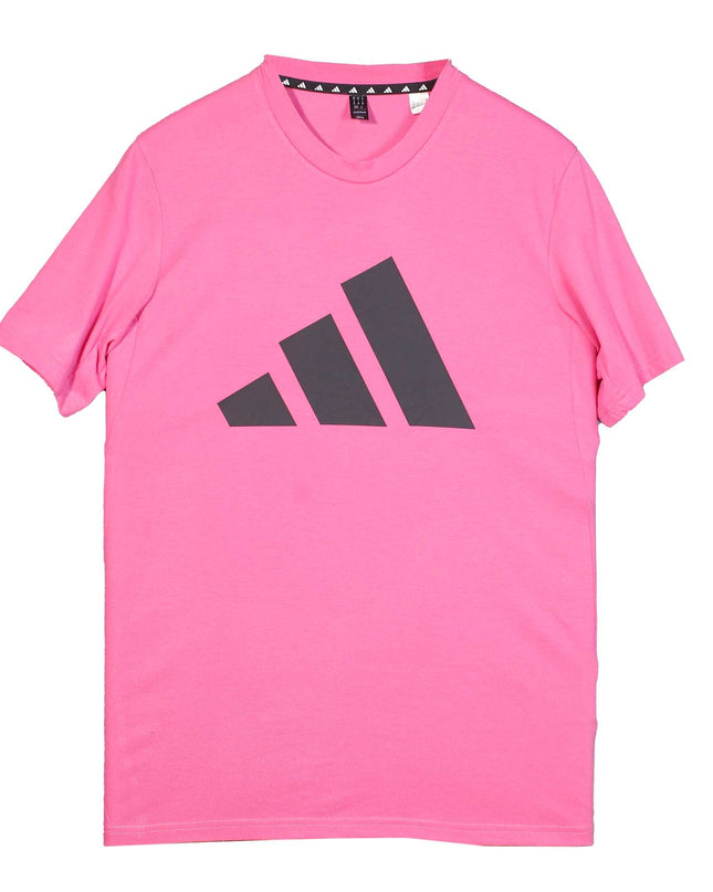 Adidas Train Essentials Feelready Logo Training Pink T Shirt