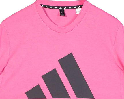 Adidas Train Essentials Feelready Logo Training Pink T Shirt