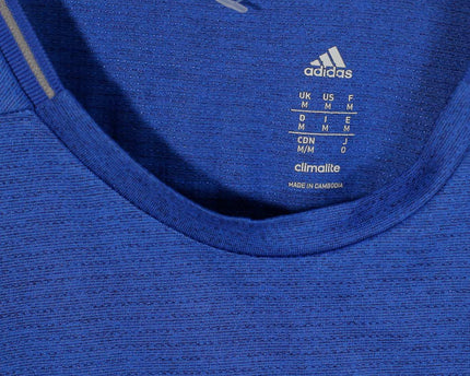 Adidas Lightweight Casual Running Blue T Shirt