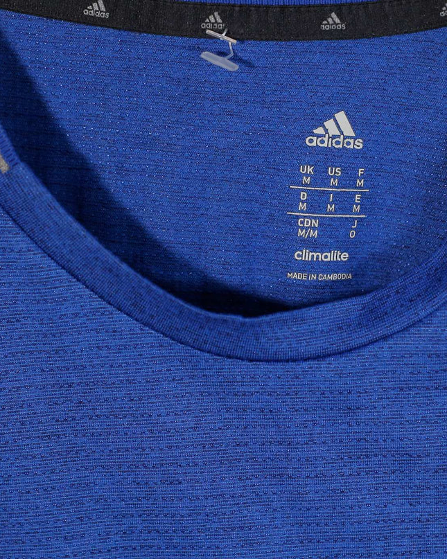 Adidas Lightweight Casual Running Blue T Shirt