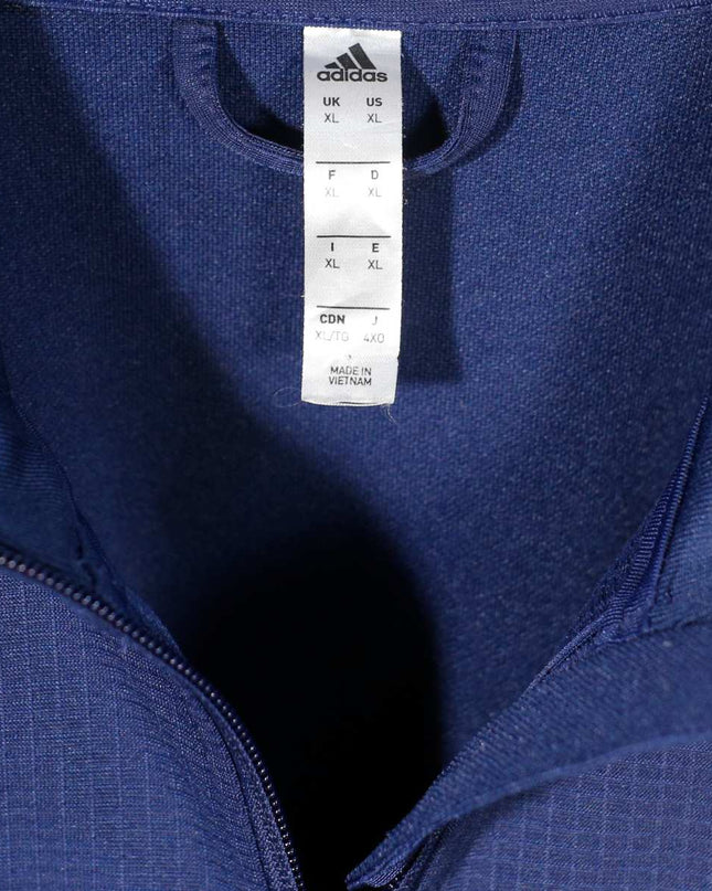 Adidas USA Indiana Soccer Track Blue Jacket