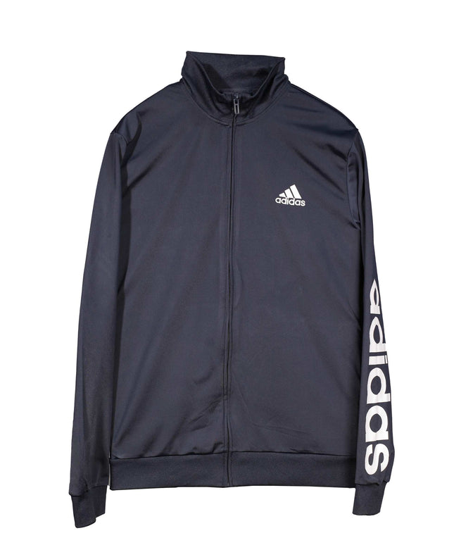 Adidas Primegreen Essentials Linear Track Navy Blue Jacket