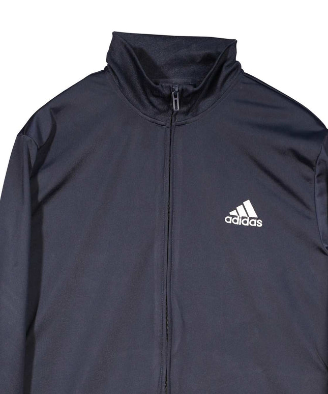 Adidas Primegreen Essentials Linear Track Navy Blue Jacket