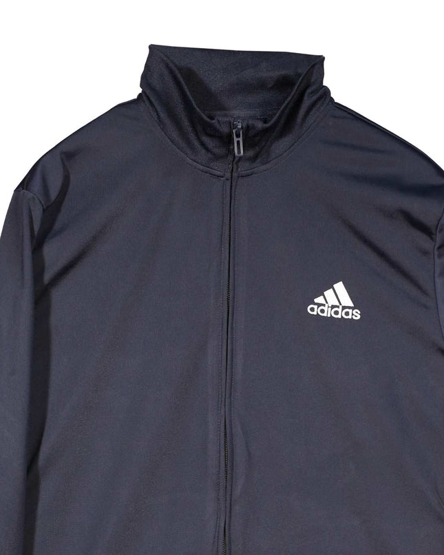 Adidas Primegreen Essentials Linear Track Navy Blue Jacket