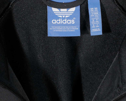 ADIDAS Zip Up Active Sport Training Black Jacket