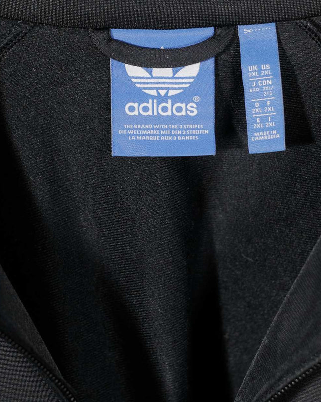 ADIDAS Zip Up Active Sport Training Black Jacket