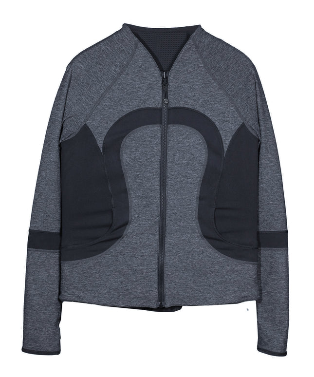 Lululemon Performance Yoga Athletic Gray Jacket